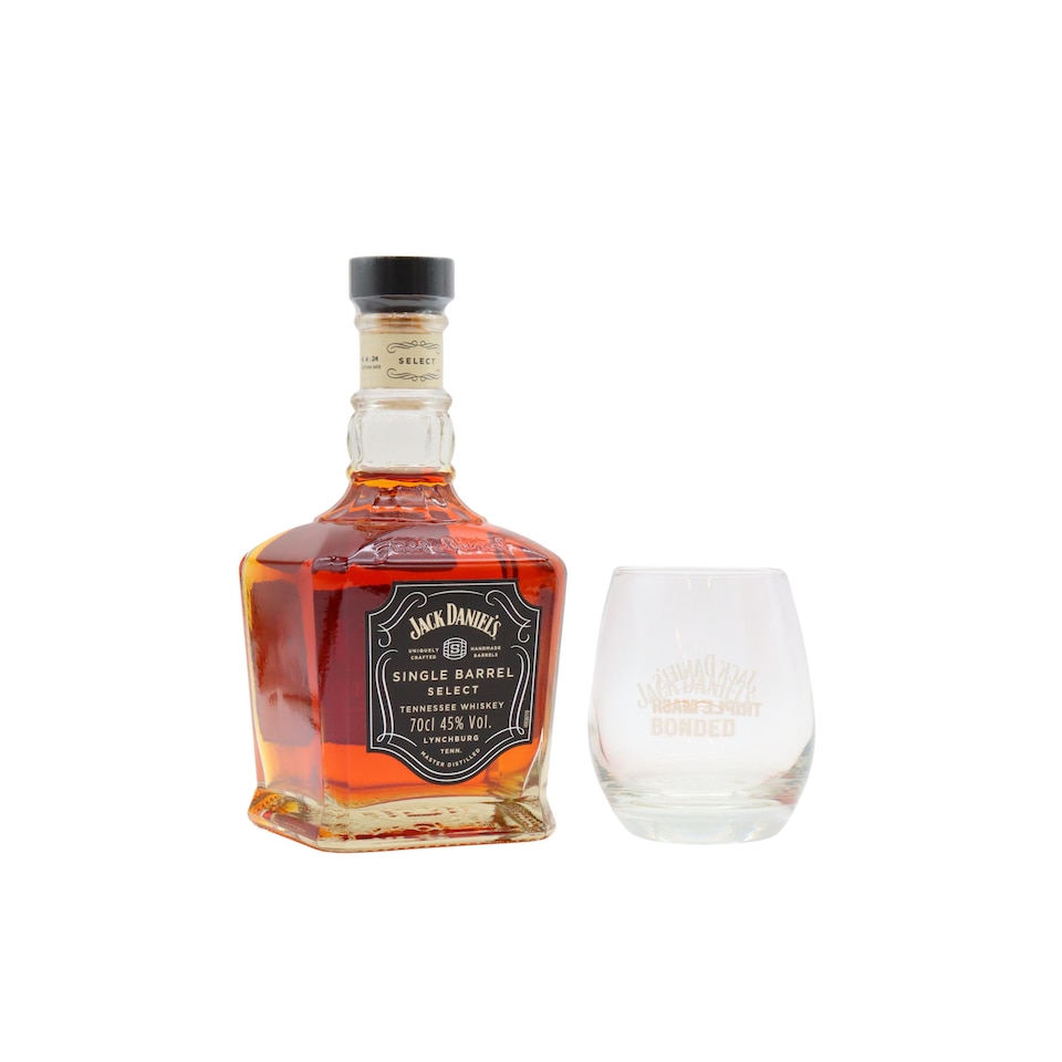 Jack Daniel's - Single Barrel Select Whiskey (Includes Branded Glass)