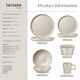 image 5 of Kitchen starter set for 6 people with crockery, pots and more | Black | black/taupe | 1