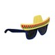 image 2 of Bristol Novelty Unisex Adults Sombrero Sunglasses - Yellow/Blue - One Size One Size