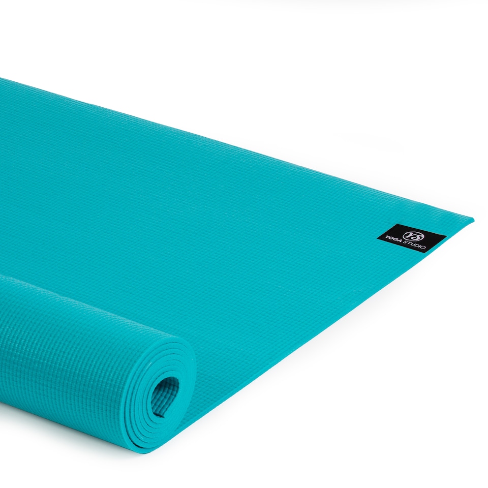 image 1 of Yoga Studio Sticky Yoga Mat 6mm - Turquoise | Green | Turquoise | 183cm x 61cm x 6mm