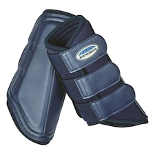 Weatherbeeta Single Lock Brushing Boots - Navy/Navy - Warmblood