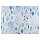 image 1 of Winter Branches & Leaves Glass Chopping Board | Multi