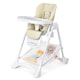 image 1 of COSTWAY Folding Baby High Chair Convertible Dining Chair Portable Highchair-Beige