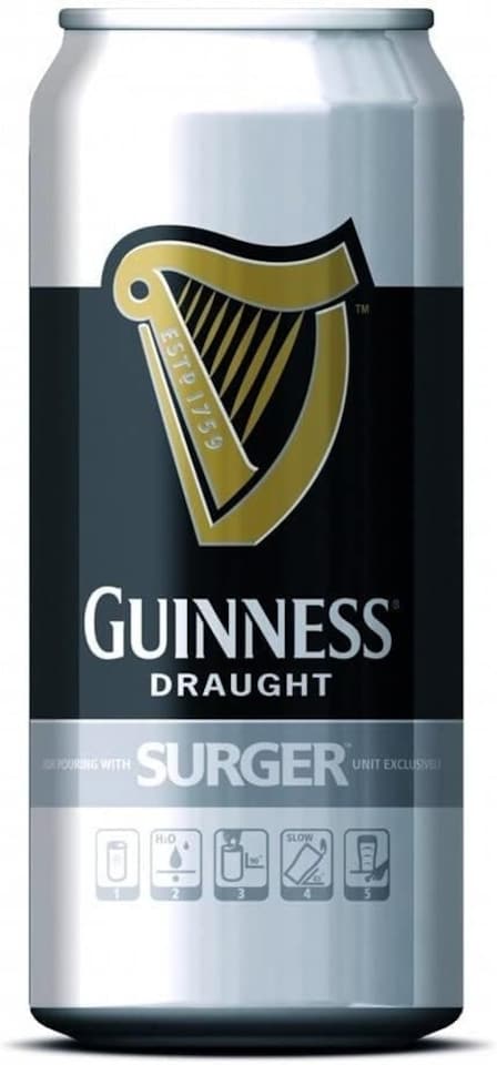 image 1 of Guinness Surger 24 x 520 ml cans