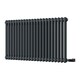 image 1 of Alpha - Anthracite Column Electric Radiator H600mm x W988mm 2 Column 900w Thermostatic WIFI