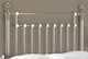 image 8 of 5ft King Size Antique Victorian style, chrome nickel finish traditional metal bed frame bedstead. | Silver | Chrome Nickel | King