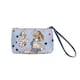 image 1 of Signare Wristlet Bag - Alice in Wonderland Nothing But Cards Blue