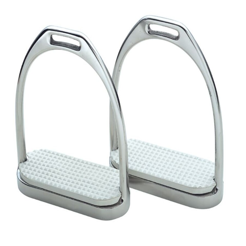Shires Fillis Stirrups Silver | Size: 4.5
Colour: Silver