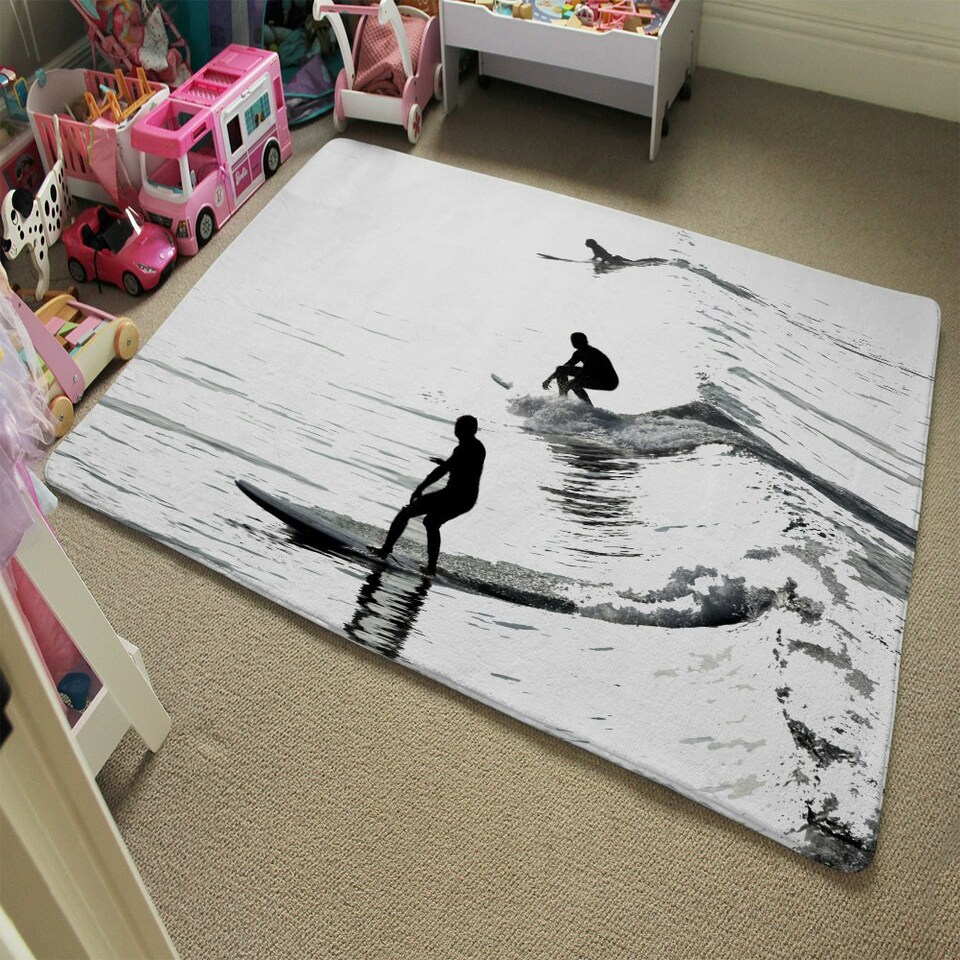 image 1 of Surfers (Rug) Multi | Large: 140x200cm