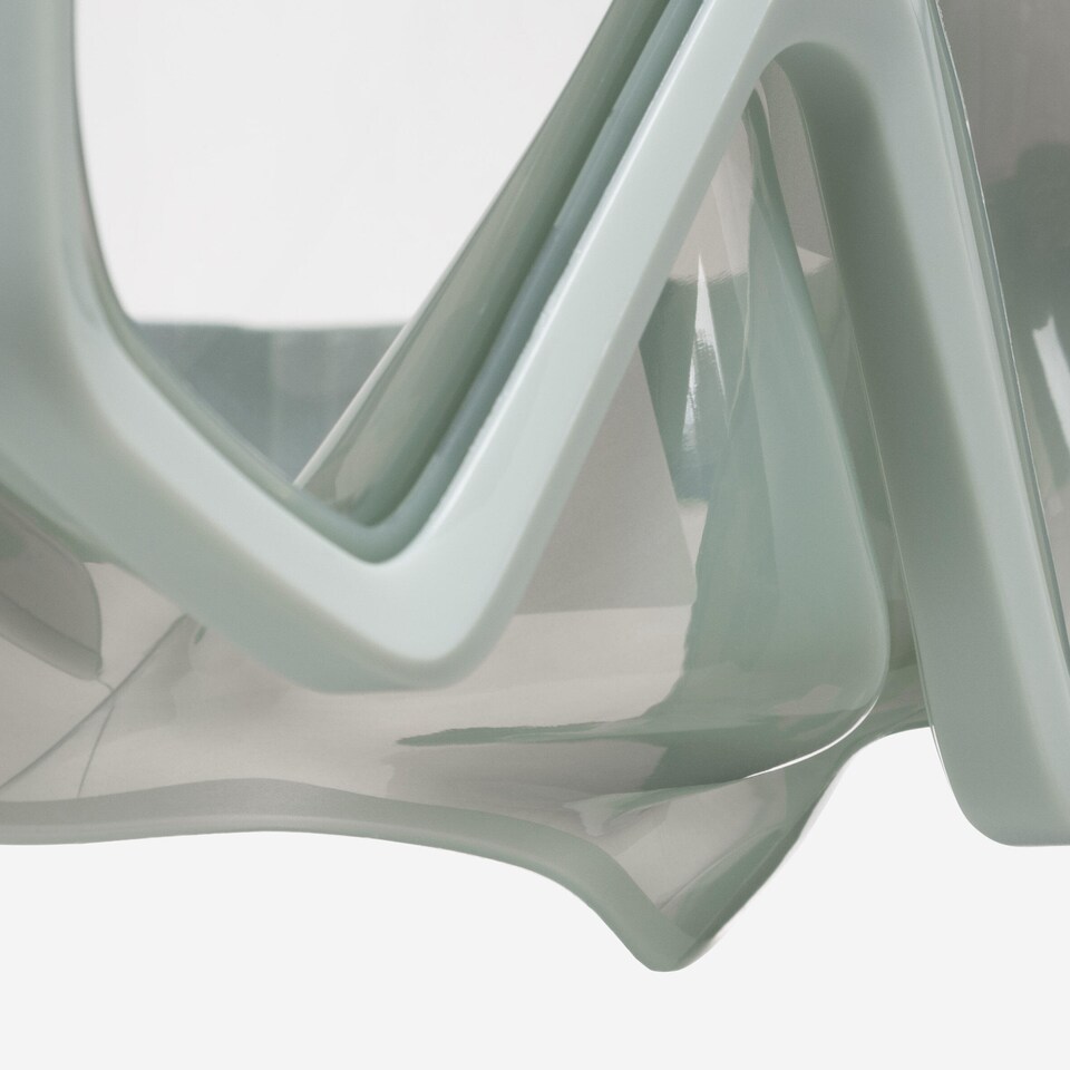 image 1 of Decathlon Anti-Fog Diving Mask 100 With Silicone Strap
