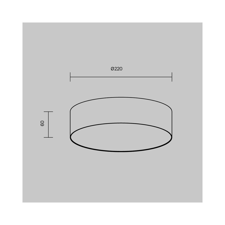 image 1 of Zon Surface Mounted Downlight Matte Gold 3000K 1420lm