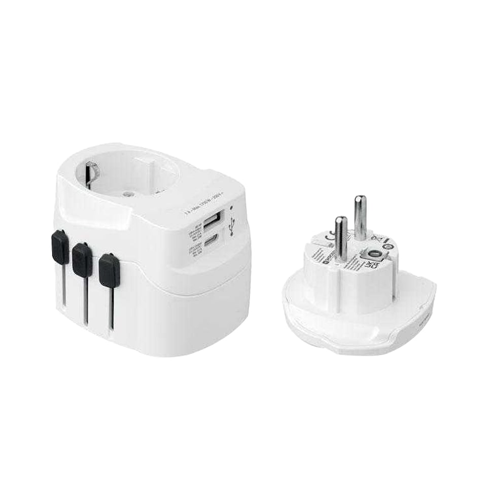 image 1 of MidOcean Travel Adapter | White | White | 1