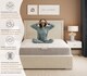 image 4 of Luxe Medium Pocket Sprung Essentials Mattress | Grey