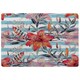 image 1 of Bouquet of watercolor tiger lilies (Rug) Multi | Large: 140x200cm