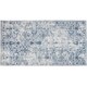 image 1 of Vintage Rug Amara - faded design, machine washable, short pile and non-slip underside | Blue | blue | 1