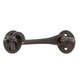 image 1 of Hammer & Tongs Rustic Cabin Hook and Eye - W125mm - Black