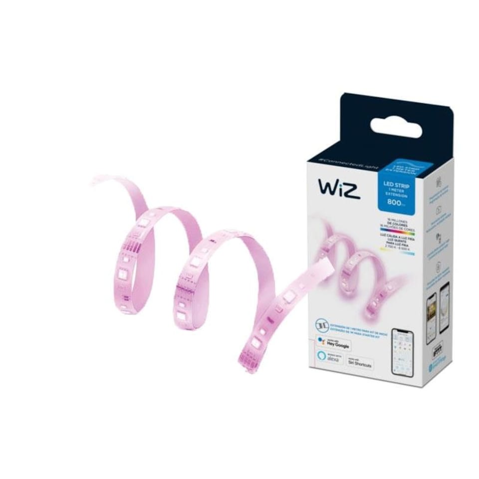 image 1 of WiZ LED Smart Coloured Light Strip 1 Meter Extension