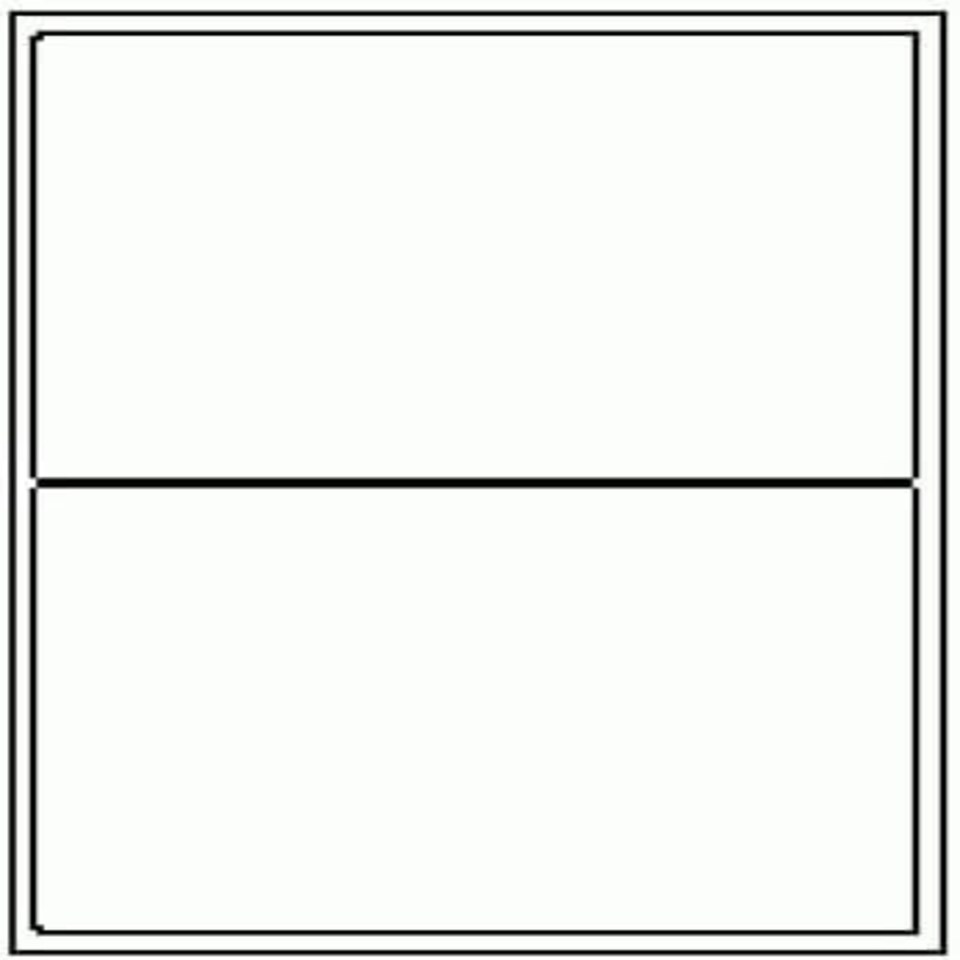 image 1 of Pack of 100 Multipurpose Labels 199.6x143.5mm 2 Per Sheet White (200 Labels)