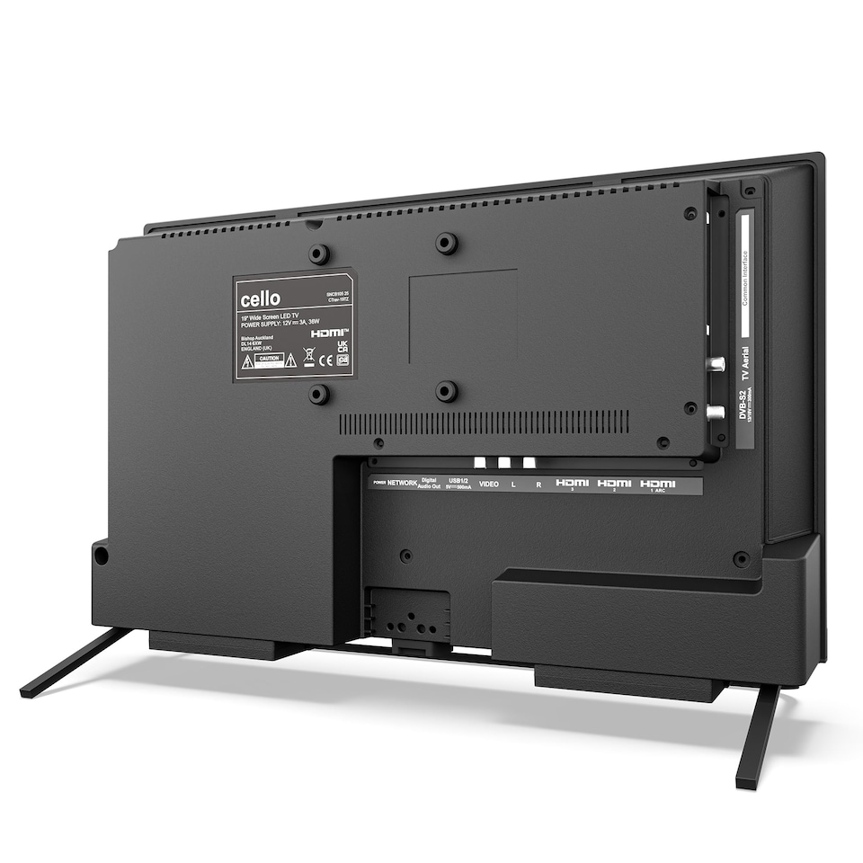 image 1 of Cello CTrav-19TZ 19" Smart Samsung Plus 12-Volt Traveller TV with Pitch Perfect Sound