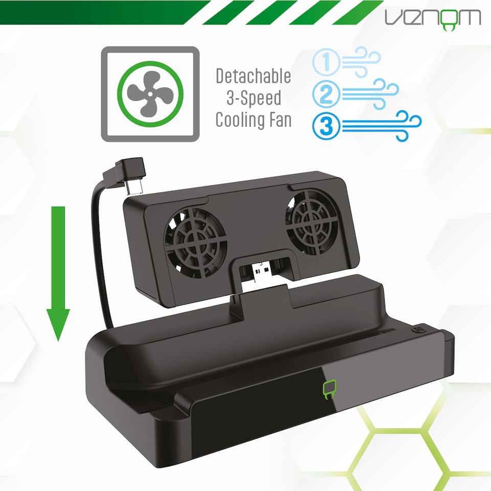 image 1 of Venom ROG Xbox Ally Cool & Charge Media Dock