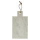 image 2 of Interiors By Premier Small White Marble Chopping And Serving Board, Durable Natural Stone Board For Kitchen Use