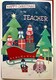 image 1 of To My Teacher Happy Christmas School Thank you Appreciate Greeting Card