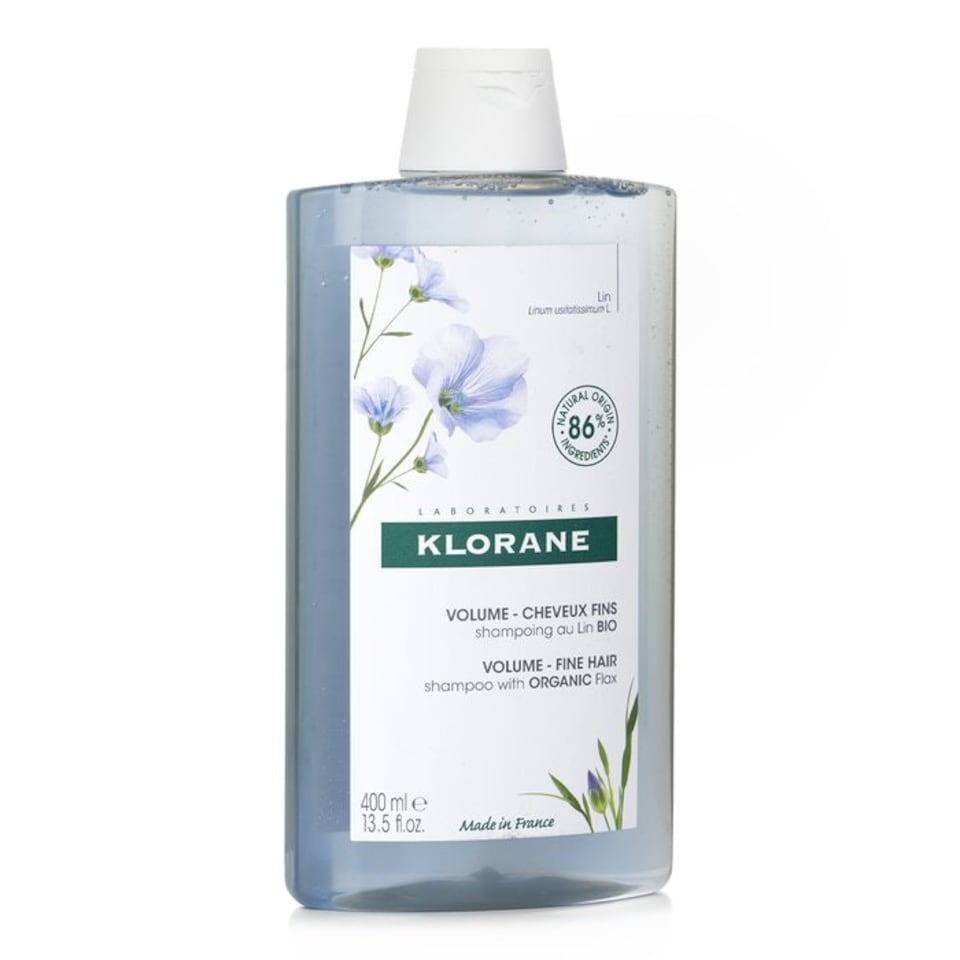 image 1 of Shampoo With Organic Flax (Volume Fine Hair) - 400 ml/13.5Oz