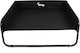 image 1 of Actiaspet Elevated Dog Bed Steel Frame Raised Pet Cot Black or Grey (Black, Large)