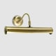 image 3 of ValueLights Gemini Pair of Gold Indoor Wall Picture Lights and E14 LED 3W Warm White 3000K Bulbs