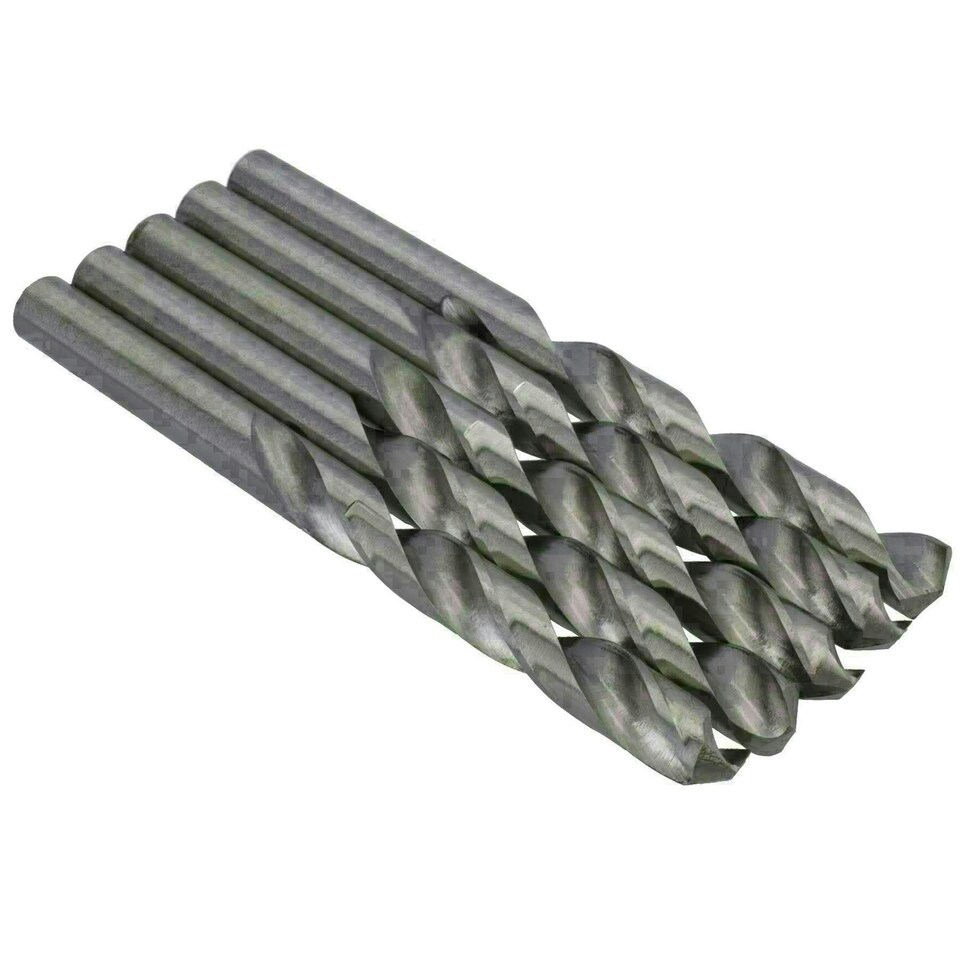 image 1 of 10mm HSS-G Metric MM Drill Bits for Drilling Metal Iron Wood Plastics 5pc