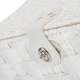 image 5 of Medium Twisted White Paper Rope Storage Basket | White | White | M