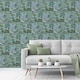 image 3 of Grandeco Exotic Garden Teal Wallpaper Birds Botanical Paste The Paper Exclusive