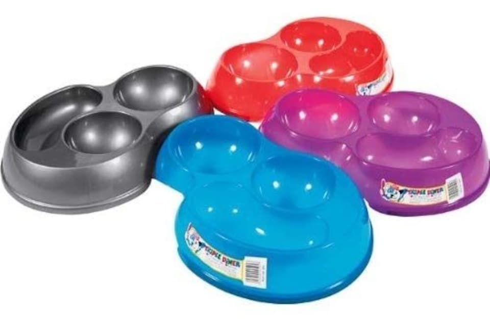 Pet Brands Triple Diner Cat Dish