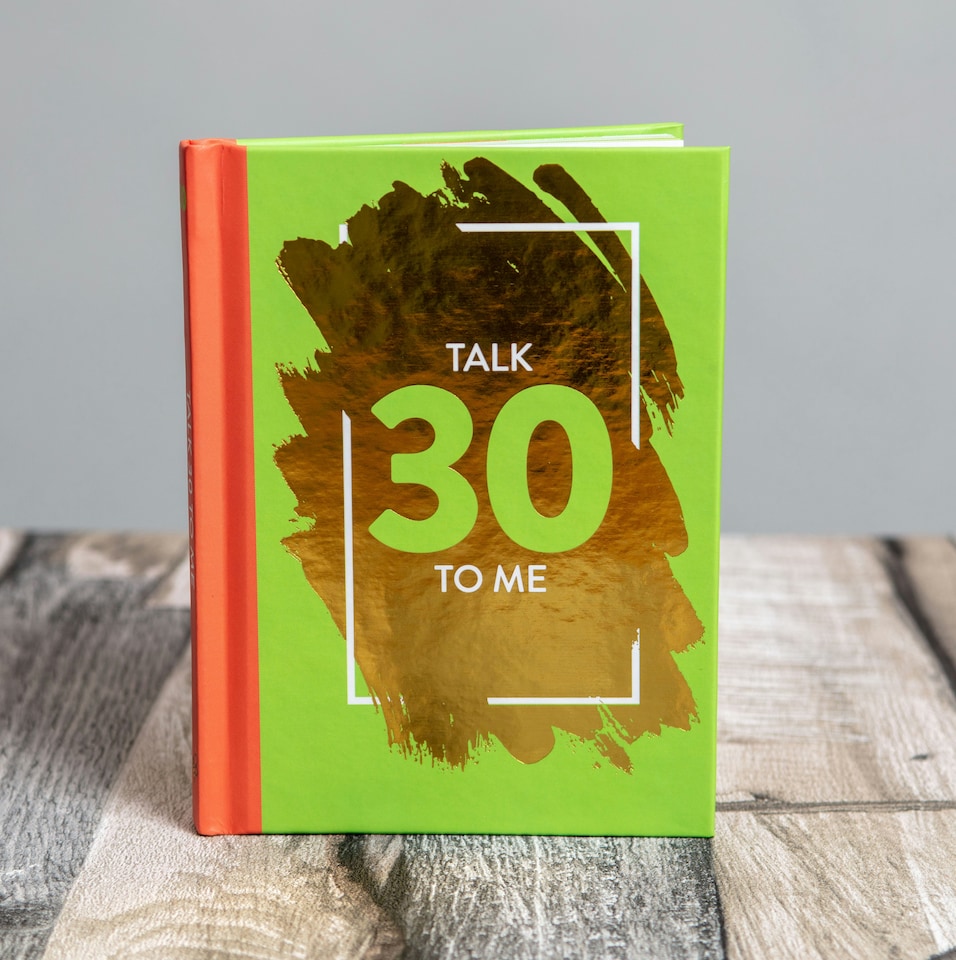 image 1 of Talk 30 To Me - Fun Age Quote Pocket Book