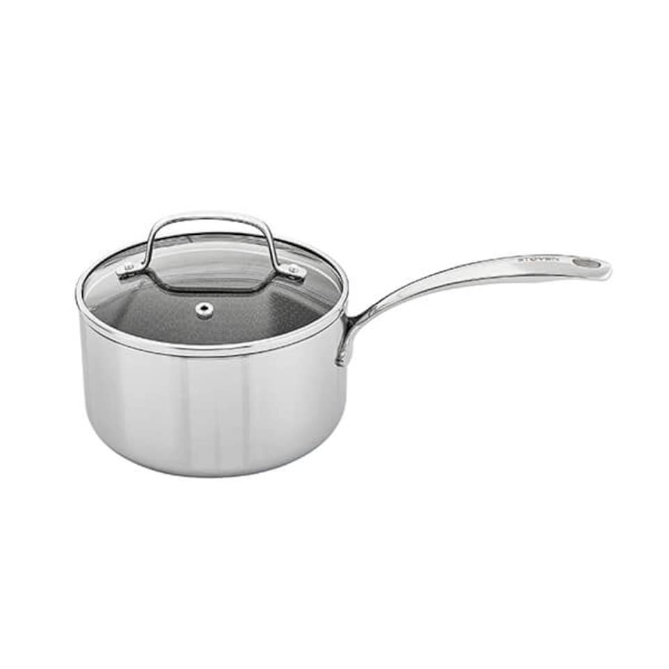 image 1 of Stoven Hextra 16cm Non-Stick Saucepan with Lid