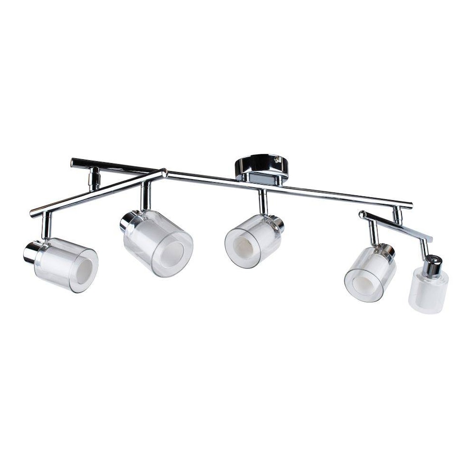 Jacey 5 Spotlight Bar Polished Chrome