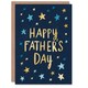 image 1 of Father's Day Card for Dad Starry Night Design Greeting Card Blank Inside