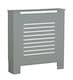 image 1 of Modern Wooden Radiator Cover MDF Grill Shelf Cabinet Furniture | Grey | Small Grey