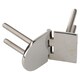 image 4 of Locker Door Hatch Hinges Marine Stainless Steel Boat Motorhome Polished 4 Pk Silver