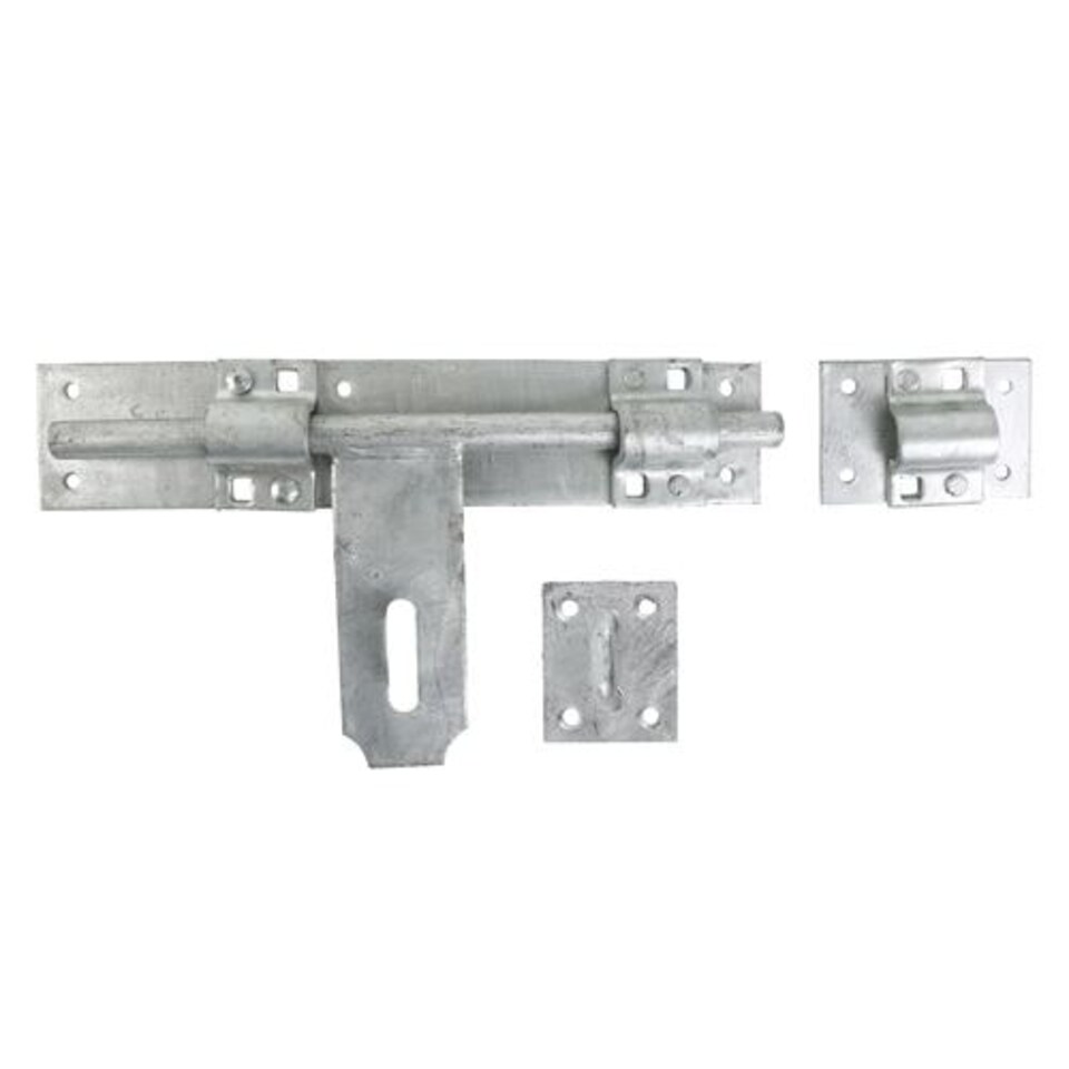 Timco - Heavy Cross Pattern Door Bolt - Hot Dipped Galvanised (Size 12" - 1 Each)