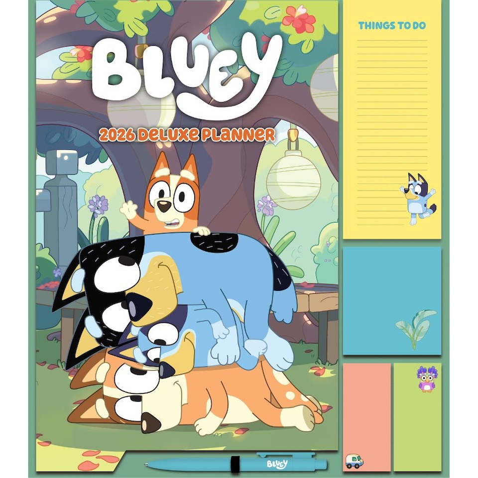 BLUEY 2026 DELUXE PLANNER