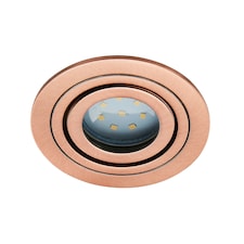 BHS Fion Circular IP65 Tiltable Downlight | Copper | Brushed Copper | 1