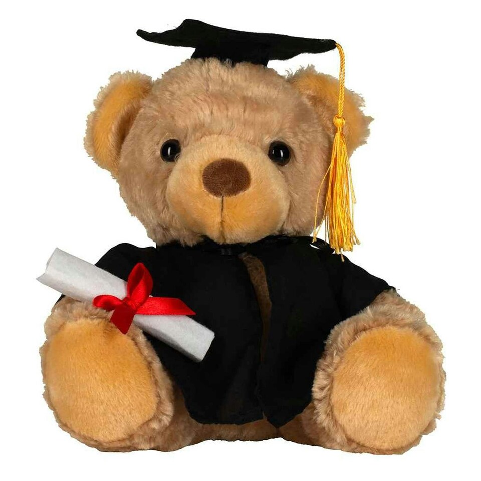 image 1 of Mumbles Graduation Teddy Bear - Brown - 23cm