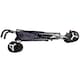 image 4 of Pet Stroller Dog Cat Puppy Pram Pushchair Travel Cart Jogging Buggy Carrier (Blue Tartan)