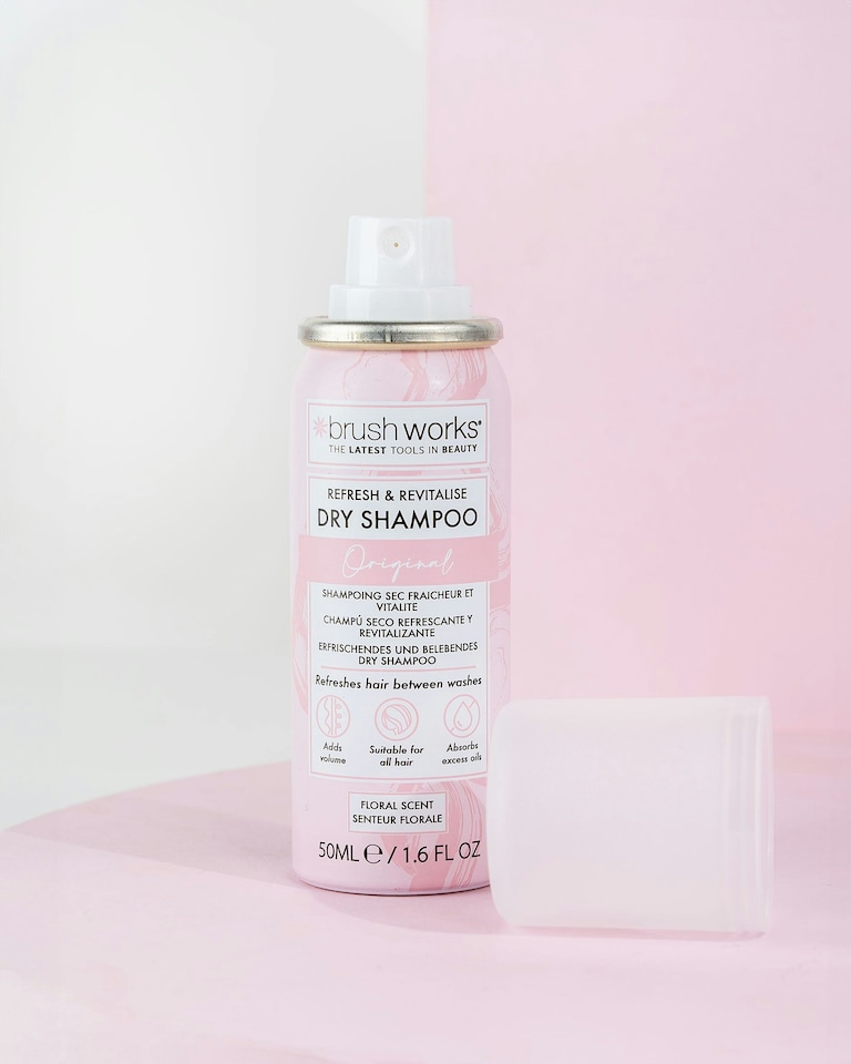 image 1 of Brushworks Refresh & Revitalise Floral Dry Shampoo - 50ml