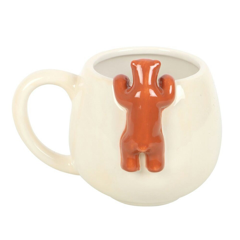 image 1 of Sleepy Bear Rounded Mug White