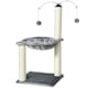 image 6 of PawHut 83cm Cat Tree Tower with Sisal Scratching Post Hammock Toy Grey