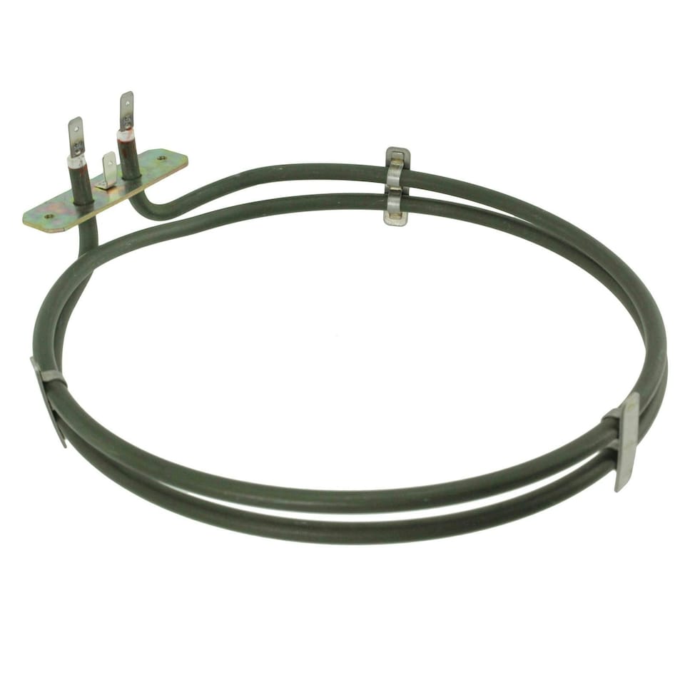 image 1 of SPARES2GO Heating Element compatible with Flavel Fan Oven Cooker (2 Turn, 2100W)