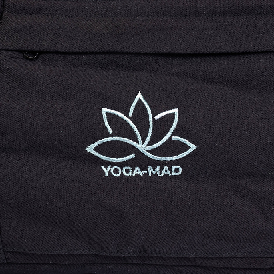 image 1 of Fitness Mad Deluxe Yoga Kit Bag — Grey, 62 x 22 x 22 cm | Grey | Grey | 62cm (L) x 22cm (W) x 22cm (H)