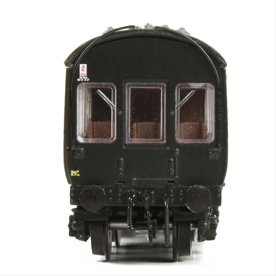 image 1 of Graham Farish 50ft Inspection Saloon BR Maroon w/Black Ends